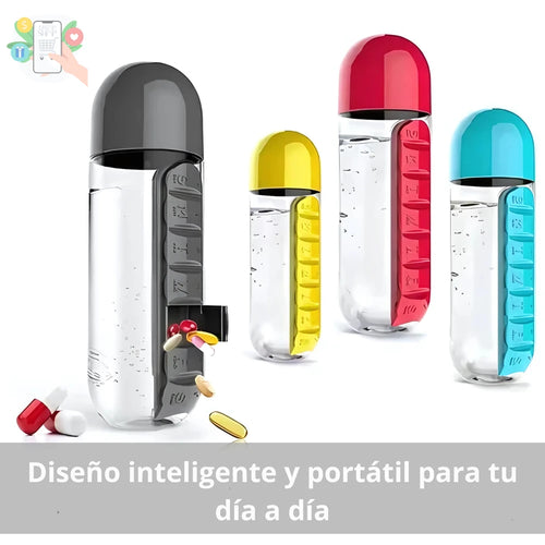 Botella Organizadora de Pastillas