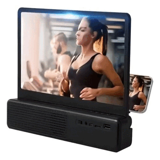 Amplificador de  Pantalla para Celular con Altavoz Bluetooth